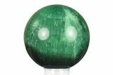 Colorful Banded Fluorite Sphere - China #284422-1